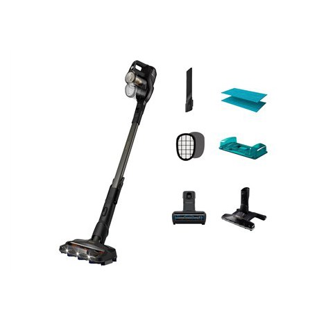 Philips | Vacuum cleaner | XC8347/01 Aqua Plus | Cordless operating | Handstick | 25 V | Operating time (max) 80 min | Black | W - 3